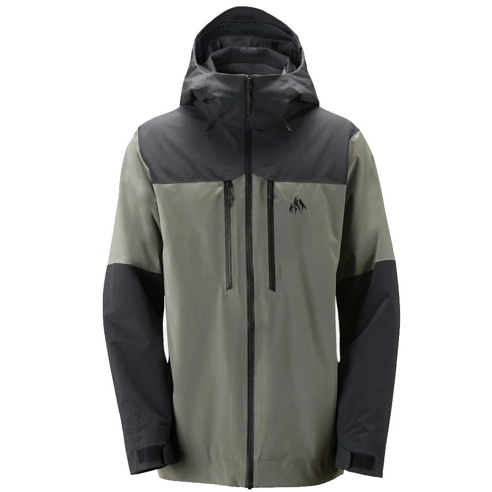 Giacca Snowboard Jones SURF PARKA GREEN