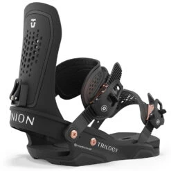 Attacchi Snowboard Union TRILOGY BLACK 2024