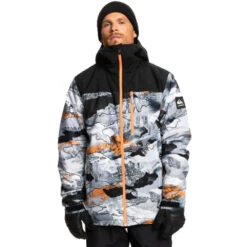 Giacca Snowboard Quiksilver MORTON SHOCKING ORANGE 2023