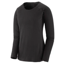 Maglia Termica Patagonia W's CAPILENE MIDWEIGHT CREW BLACK